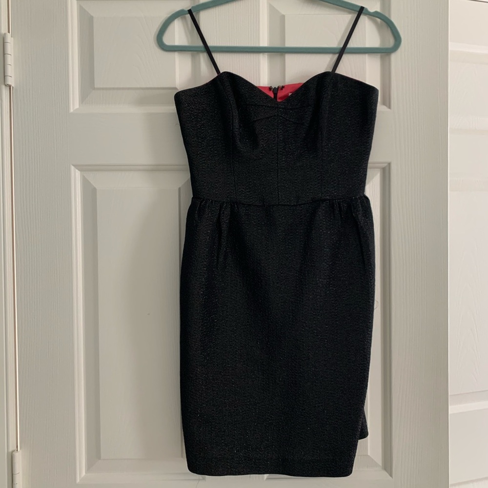 Milly Women’s Black Strapless Dress
